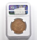 1875-s  20 Liberty Head Gold Double Eagle Granite Lady Hoard Au53 Ngc  4284