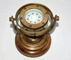 Vintage Antique Brass Nautical Gimbal Compass Vintage Ship Binnacle Gimballed