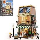 Funwhole Book-cafe Lighting Building-bricks Set - City Coffee House 1718 Pcs