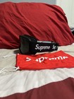 Supreme X Smith Ski Goggles Black Tinted Lens Uv400 Adjustable W  Red Bag