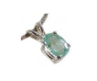 19thc Antique   ct Emerald silver Pendant  Ancient Islam Moghul India Koran Verse