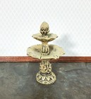 Dollhouse Garden Fountain Bird Bath Fairy Garden 1 12 Scale Miniature Decor