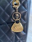 Mini Handbag Bag Charm Keychain Keyring Handbag Pink Crystal Bling Sparkling