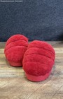 Ugg Women s Fluff Yeah Slide Red Sheepskin Slipper Sandal Size 5