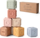 Baby Blocks Stacking For Babies Silicone Soft Building Blocks Teethers Montes   