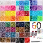 45000pcs Bedazzling Kit For 60 Colors Rhinestones With 5 Box Diamond Art  3mm   