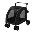 Xxl Large Dog Stroller Outdoor Pet Jogger Stroller With Easily Walk In out Doors
