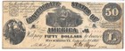 T-14  50 1861 Confederate Note Radar Serial   2332 Pf-7 Paper Money Pmg Vf 25
