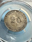 1923 China 20 Cents Silver Lm-303 Chop Mark Pcgs Genuine Xf Detail Coin