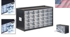 30-drawer Plastic Parts Organizer For Tools  Screws  And Small Components