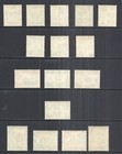 Jamaica Scott 159 - 174 Mlh Set - 1956 Queen Elizabeth Ii Issue