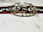 Silver Rhinestone    40    Tiara Headband With    40 Looks Good On Me     Sash