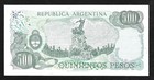 World Paper Money - Argentina 500 Pesos Nd 1977-82 P303c   Crisp Unc Ref   316