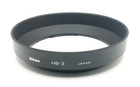     video       mint    Nikon Hb-3 Lens Hood For Nikon Af 3 3-4 5 24-50mm Bayonet  Japan