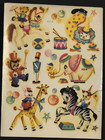 Vintage Meyercord Decals Set Of 2 Decor Water Applied  935a  935b Nursery Rhymes
