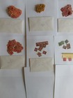 Over 1000 Used Us Stamps 1910s - 1930s Plus Two Unused Stamps 