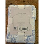 Nwt Armoire Collection Coquette 26x26 Euro Sham Blue White Floral Toile Pintuck