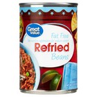  6 Pack  Great Value Fat Free Refried Beans  16 Oz