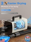 Dog Blow Dryer For Pet Grooming  5 0hp High-velocity Professional Pet Air For