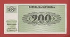 Slovenia  200 Tolarjev    1990      Pick   7a  Vf-xf 