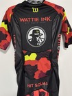 Wattie Ink Hit Squad 2018 Triathlon Skin Suit Cycling Mens Large New Front Zip