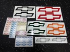 2x  Chevrolet Bowtie Vinyl Decal - 1  2  3  4  5   Die Cut Chevy Bow Tie Sticker