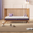 Breathable Crib Mattress  Comfort Memory Foam Toddler Bed Mattress   