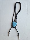 Western Turquoise Stone Bolo Tie Classic Cowboy Southwestern Style Brand New