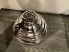 Vintage Ribbed Crystal Martini Or Cocktail Shaker