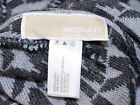 Michael Kors Women s Hat Gray 2 Tone Mk Monogram Logo Stretch Winter New
