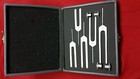 5 Tuning Forks Set Medical Surgical Chiropractic Physical Diagnostic Instruments