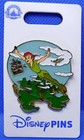 Disney Parks 2 Pin Lot Peter Pan Flying   Kids On Boat Hook Outfit - New