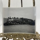Vintage White Pass 72 Steam Locomotive Railroad Photo 4x5 B w Gelatin Original