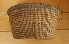 Pacific Northwest Coast First Nation Tsimshian Cedar Bowl Basket 1900 s Rare