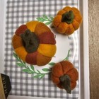 Needle Felted Pumpkin  For Fall  Halloween Decor