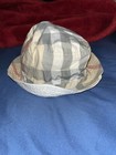 Vintage Burberry Bucket Hat For Babies Classic Pattern Size 46cm-48cm