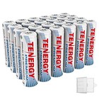 Tenergy 24 Pack Premium Rechargeable Aa Batteries  2500mah Capacity Double A Nim