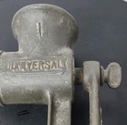 Antique Universal No 1 Food Chopper Meat Grinder Lf c Hand Crank Operational