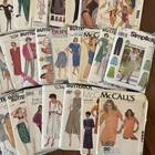 Lot Of 60  Vintage Sewing Patterns Butterick Mccalls Simplicity Vogue