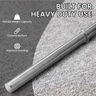 Fitness Weight Bar 7ft Barbell 1 Inch Solid Chrome Workout Exercise Lifting