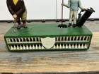 Usa Made Vintage Cast Iron Mechanical Golfer Coin Bank  made By John Wright