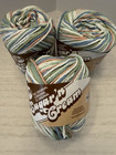 Lily Sugar  n Cream 100  Cotton Yarn  3  2 Oz Skeins stoneware Ombre 02758