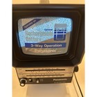 Vintage  new   1981 Panasonic Tr-5041p Portable Tv Radio Am fm Japan