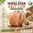 Salt Lick Himalayan Pink Salt Lick Block 5-6lb For Horses Deer   Animals 1 To 12
