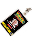 Back To The Future Doc Emmett Brown Id Badge Cosplay Costume Name Tag Prop