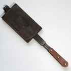 Rare Antique O  Mustad   Son Cast Iron Waffle Cookie Krumkake Maker Scandinavian