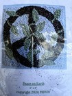 Parris House Wool Works Peace On Earth Hooked Rug Kit Complete 6x6