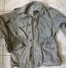 Vintage 50s M-1950 Korean Us Army Field Jacket Distressed Military