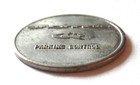 Vintage Cincinnati Parking Control Silver Tone Token