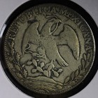1844 Pm Mexico Cap   Rays 8 Reales Silver Coin Xf E502 Jrcsu